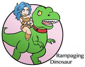Rampaging Dinosaur